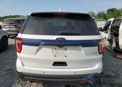 2017 Ford Explorer Police Interceptor z USA, uszkodzony, nr VIN 1FM5K8AR7HGE01362